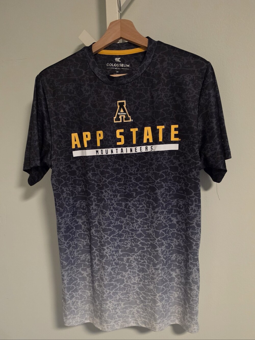 Colosseum App State Mountaineers‎ Performance Tee Sublimated Fade Men's Medium